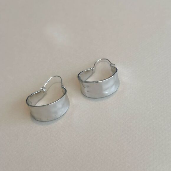 Boho Hoop Earrings M1223 - Picture 4 of 5